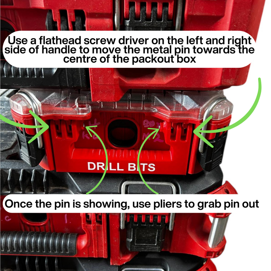 Milwaukee Packout Custom Handle — 3D printed Australia | Printforge