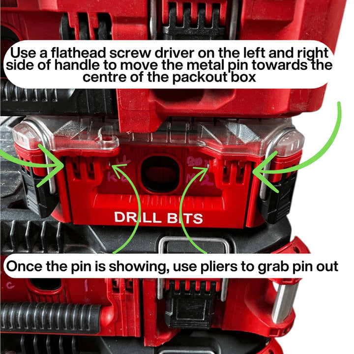 Milwaukee Packout Custom Handle — 3D printed Australia | Printforge