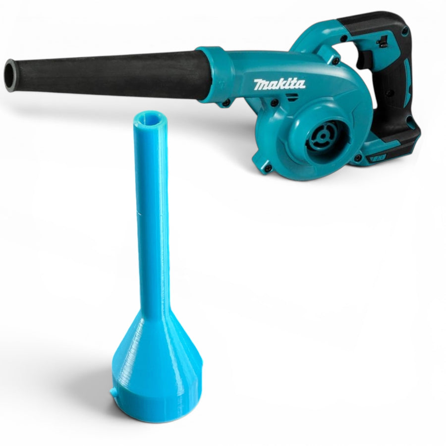 Makita blower air mattress adapter nozzle close-up