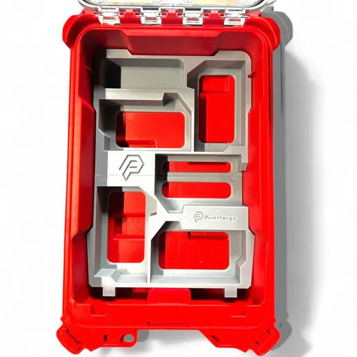 Milwaukee M18 Battery Holder | 5-Slot Packout Insert | Australian-Made — 3D printed Australia | Printforge
