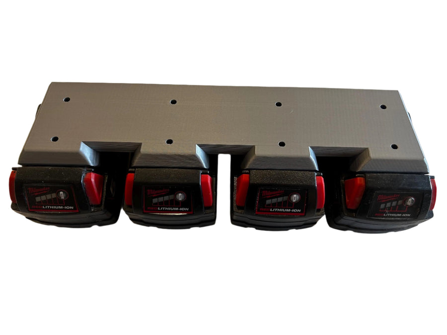 Milwaukee Battery Storage System – Clip & Mount Anywhere — 3D printed Australia | Printforge
