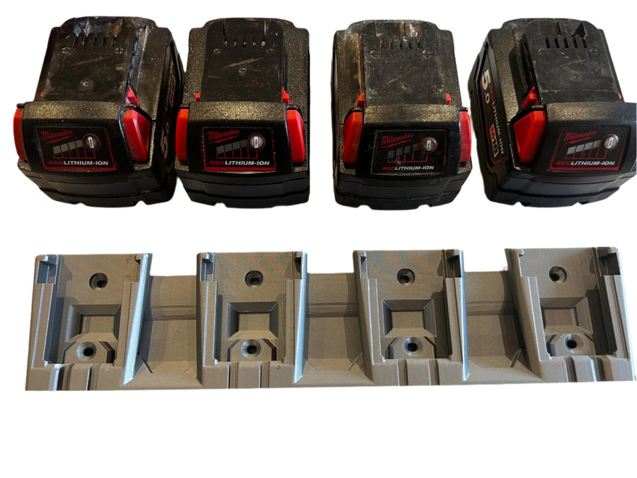 Milwaukee Battery Storage System – Clip & Mount Anywhere — 3D printed Australia | Printforge