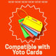 Yoto Card Holder with Keyring | Multi-Colour Travel Storage | MYO Compatible — 3D printed Australia | Printforge