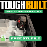 ToughBuilt Tool Case Insert STL File