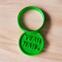 Yeah Nah Cookie Cutter — 3D printed Australia | PrintForge