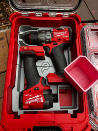 Milwaukee Packout Insert for M18 Drill & Impact Gen 4 — 3D printed Australia | PrintForge