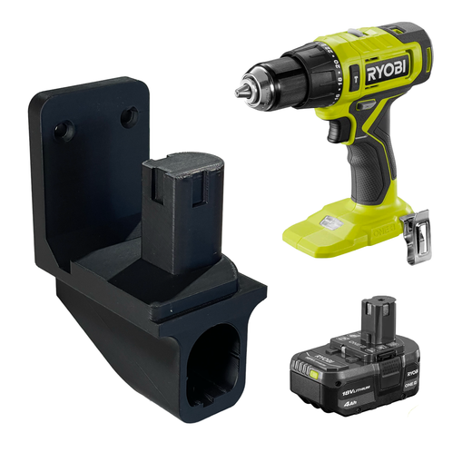 Ryobi Power Tool and Battery Holder - Power Tool Storage