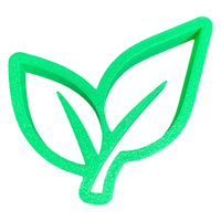 Leaf and flower cookie cutters
