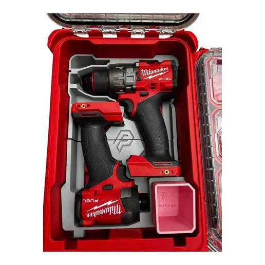 Milwaukee Packout Insert - Packout M18 Drill & Impact Gen 4 — 3D printed Australia | PrintForge