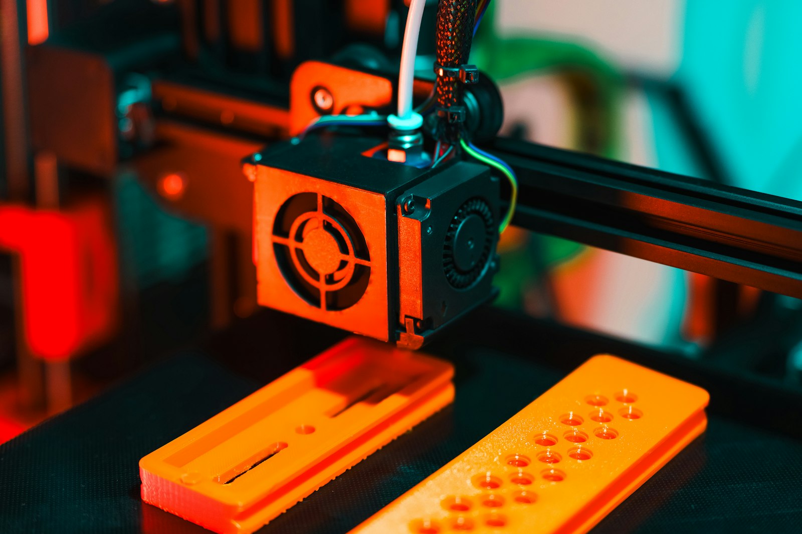 Custom 3D printed parts being designed and manufactured at PrintForge Australia
