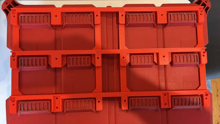 Milwaukee Packout Mounting System — 3D printed Australia | Printforge